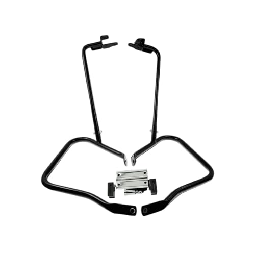 Barre protection moteur arrière pour sécuriser les valises de Road King et Street Glide