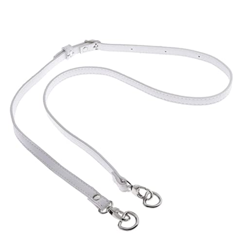 myaddiction Adjustable Leather Bag Strap Replacement for Bag Making White- Silver Buckle Clothing, Shoes & Accessories | Womens Handbags & Bags | Handbag Accessories