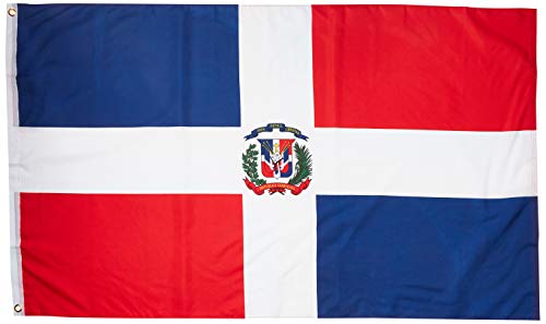 Quality Standard Flags dominicanrep23 Dominican Republic 2x3ft Flag, 2 by 3'