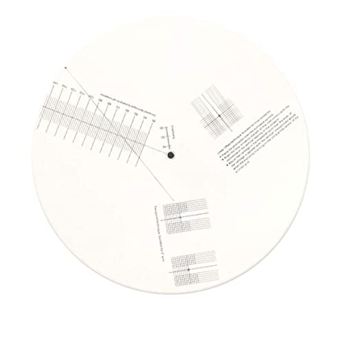Règle pour accessoire platine vinyle et outil de réglage du rapporteur de distance
