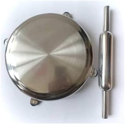 Stainless Steel chakla and belan Set