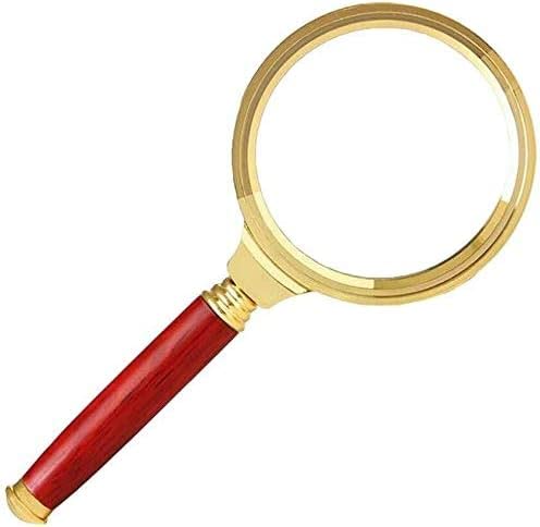 Loupe de poche avec LED pour lire le journal et examiner les bijoux