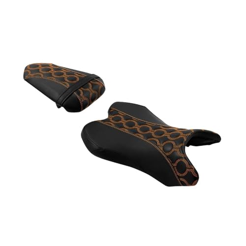 Asiento de pasajero trasero River negro para moto YZF R1 años 2007 y 2008 5