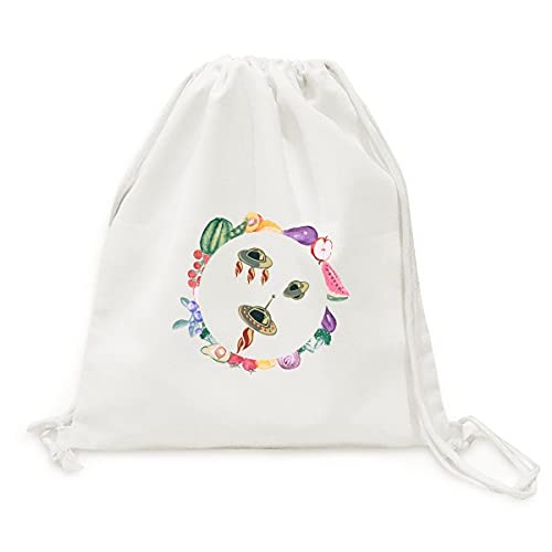 Sac en tissu pliable ovni fruits et légumes : transportez vos courses sans déchirure