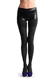 Envio en el mismo dia Grey With Checkered Texture 80 Den Warm Winter - Tights - Gris Medias Talla unica (34-40)