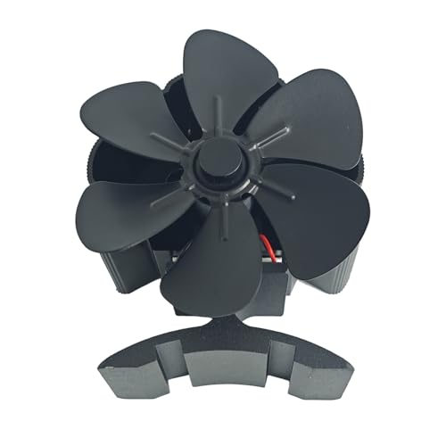 Chimeneas de ventilador de estufa de leña para quemar accesorios alimentados por calor para circular aire caliente