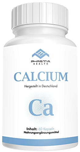 CALCIUM | Natürliches Kalzium aus der Rotalge | Hochdosiert | 60 Kapseln Cover