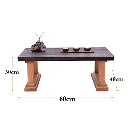 Mesa de café rectangular pequeña para resolver la falta de espacio en balcones 8