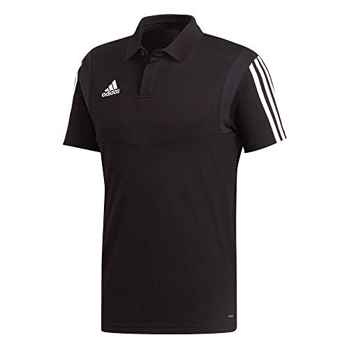 Adidas TIRO19 CO Polo, Uomo, Black/White, 3XLL