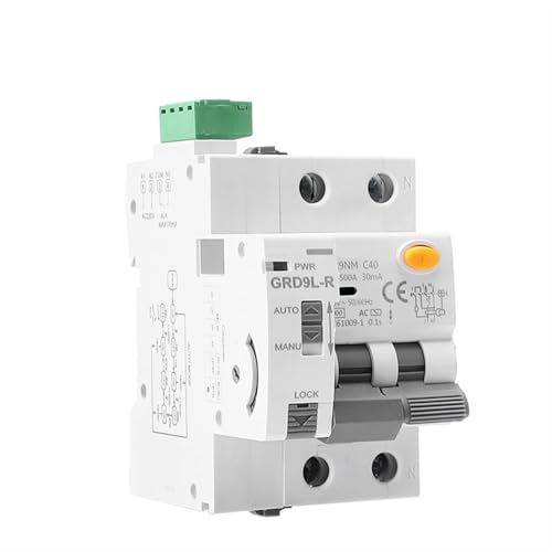 Disjoncteur différentiel auto Type A 2P 40A 30mA GRD9L-R