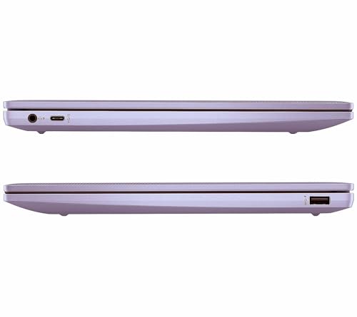 Image of HP Touch 14a Chromebook in Lavender 14in HD Intel Quad Core up to 3.4Ghz 4GB DDR5 128GB Storage WiFi Webcam 4K Grahics Chrome OS Backlit Keyboard Pen (14a-nf - Renewed)