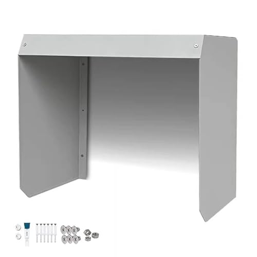 Borne de Recharge Boîtier Mural pour Borne de Recharge de Véhicule Électrique Vis, Couvercle Étanche pour Borne de Recharge Tesla, Boîtier de Protection pour Câble Électrique(45x40cm(17.7x15.7))