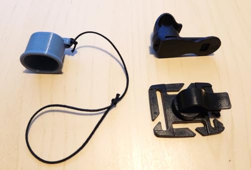 One Bottle Hydration Acccessories Combo Pack with Cleaning Brush, Magnetic Clip, and Plastic Swivel Clip