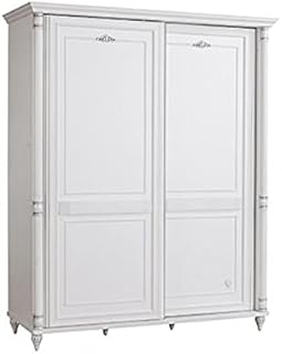 Armadio a pallet con 2 ante scorrevoli per bambini e adolescenti.