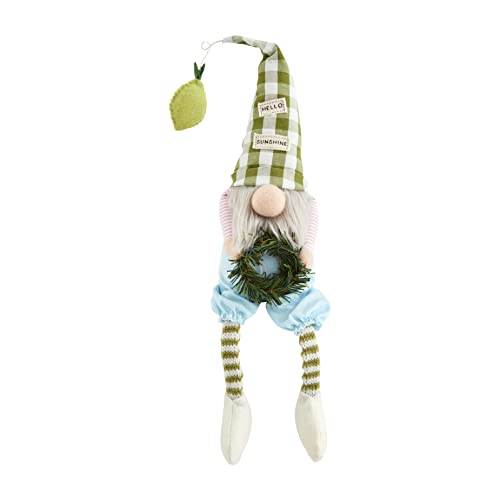 Mud Pie Wreath Botanica Gnome; 10 1/2" x 4" - image 1