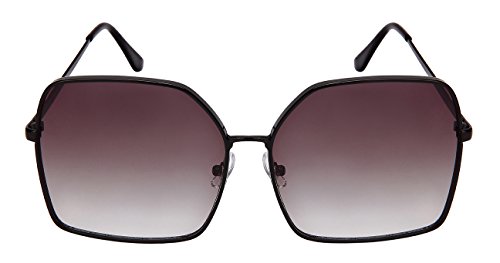 Oversized Square Sunglasses with Flat Lenses 3123FLAP/3361FLAP2
