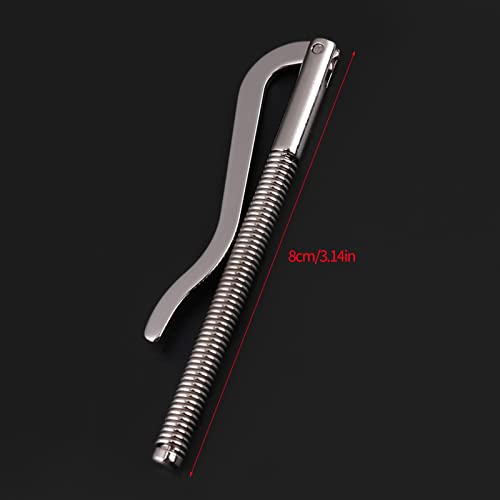 Metal Money Clips Replacement Bar 80mm Insert for Bifold Wallets, 5pcs Credit Card Holders, Cash Organizers Slim and Durabled Clips for Purse, Business, Daily Use4