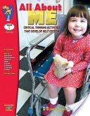 Paperback All About Me: Critical Thinking Activities that Develop Self Esteem: Grade 1 Book