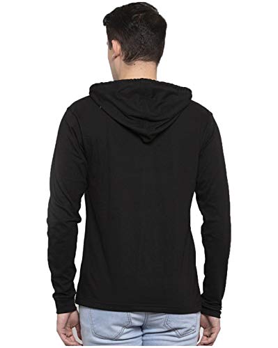 Image of Veirdo Men's Regular Fit Cotton Sweatshirt Hoodie - Multicolor