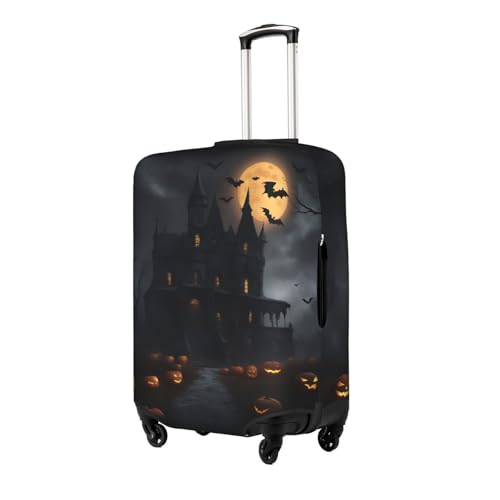 Halloween Goth Tsa Approved Luggage Cover For 18-32 Inch Suitcases Scratch-Resistant Stretch Luggage Cover2