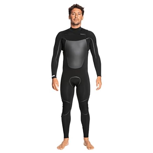 Quiksilver Neoprenanzug L/SL Fullsuit 4/3 MSESS CZ M KVD0 BLACK S