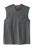 Boulder Creek Men's Big & Tall Heavyweight Pocket Muscle Tee