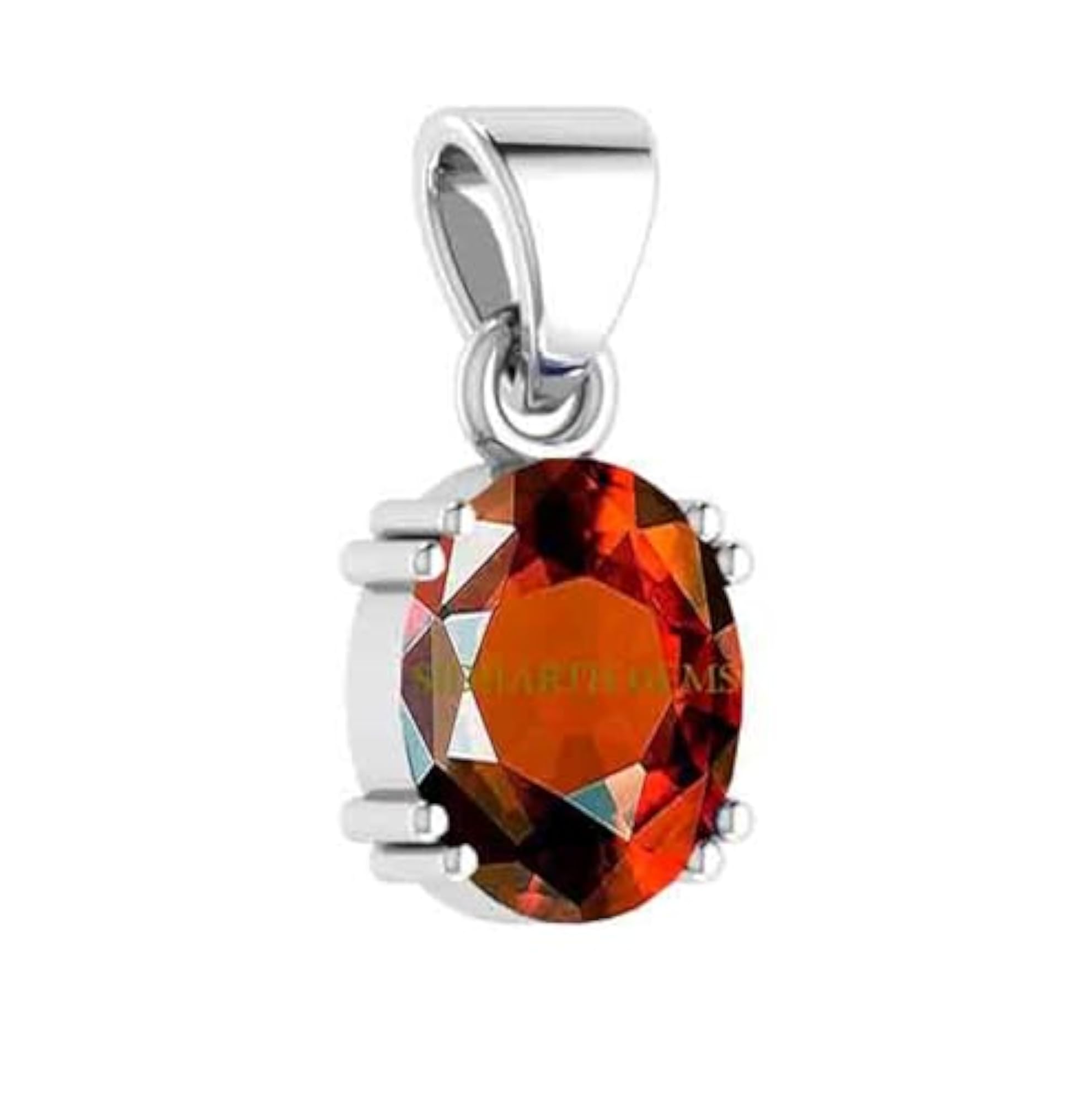 Gomed Pendant Locket 10.25 Ratti Natural Hessonite Garnet