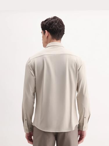 Image of Rare Rabbit Regular fit Plain Shirt