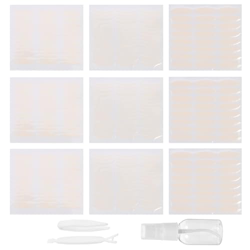 DEARMAMY 3 Juegos Cintas para Párpados Invisibles de Tiras Elevadoras de Párpados para Ojos Caídos Adhesión y Duradera para Mujeres Material Transpirable y Efecto Natural