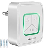 Hendun Power Failure Alarm, GFCI Circuit Failed Dector Alerter, Smart Power Outage Reminder for Deep Freezer in Garage, Circuit Breakers GFCI Trip Alarm(Rechargeable Batteries Included)