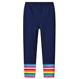  VIKITA Leggings Filles Coton Longue Pantalon Printemps Eté Enfants F5512 7-8 Ans