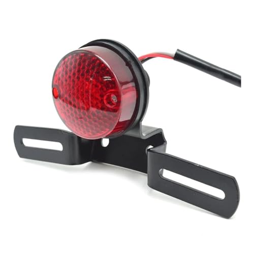 Feu arrière de moto à LED haute visibilité 12V universel