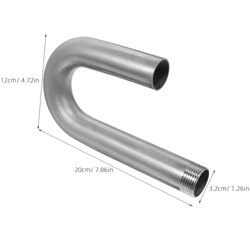 Bec verseur coudé en U anti-refoulement pour transfert de fluides - 3