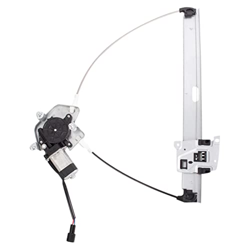 Image of TRQ Front Driver Side Power Window Motor and Regulator Assembly Power Compatible with 08-12 Ford Escape 08-11 Mazda Tribute 08-11 Mercury Mariner
