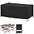 Velway Patio Furniture Cover Outdoor, Waterproof Rectangular Patio Table Chair Sofa Set Cover, 67”Lx37”Wx28”H, All Weather Oxford Tear-Resistant Material with Zipper Carrying Bag Windproof Buckles