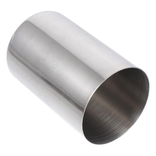 Gatuida Messbecher aus Edelstahl Probenbecher ohne Skala Labormessbecher für Flüssigkeits und Festen Zutaten-messungen Wiederverwendbar und Leicht zu Reinigen