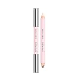 VEECCI Dual-Ended Highlighter & Contour Stick - Matte, Waterproof, Long-Lasting Cream Bronzer & Luminizer Pencil for Effortless Makeup, Portable & Smudge-Proof (01Daylight)