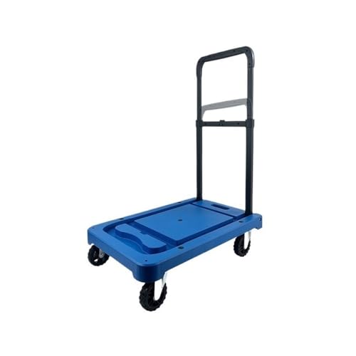 Carretilla plegable de mano para carga ligera azul miniatura 1
