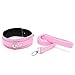 Kom Waire Gepolstertes Leder Sexhalsbänder und Leine Set, BDSM Fesseln Kit Erotic Leder Bondage Halsbänder für Sexspiele, Frauen und Männer SM Halsband für Bondage Fesseln (Rosa) Bondage BDSM günstig Kaufen-Kom Waire Gepolstertes Leder Sexhalsbänder und Leine Set, BDSM Fesseln Kit Erotic Leder Bondage Halsbänder für Sexspiele, Frauen und Männer SM Halsband für Bondage Fesseln (Rosa)