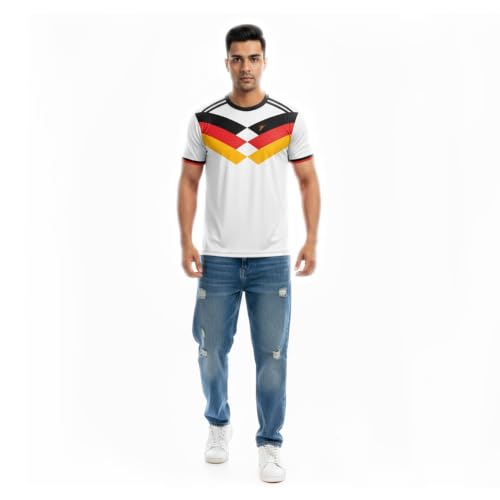 Image of YOURJERSEY Football World Cup 2026 Football Jersey All Team Jersey Custom Name & Number Print | Fan Personalised T-Shirt Sizes for Kids 2Y to Adults 4XL