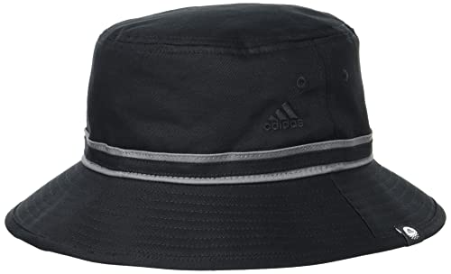 [アディダスゴルフ] 帽子 バーサタイル コットンハット ブラック/グレーファイブ OSFX 2枚目