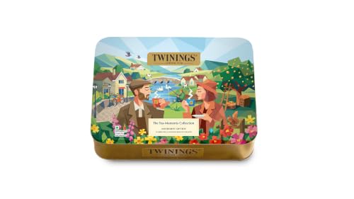Image of Twinings The Tea Moment Collection Assortment Tea Gift Set, Teabags 54 pcs, 9 Tea Flavors Set, Green Tea, Chamomile Tea, Honey Lemon Tea, & more, Best Flavored Green Tea