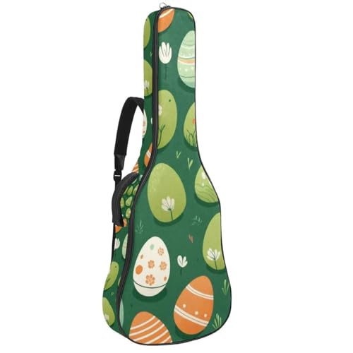 Housse guitare acoustique 101,6 cm étanche avec rembourrage éponge et poches