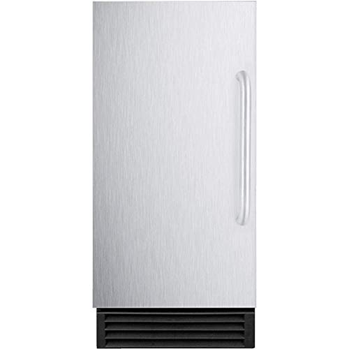 BIM44GADA 15"" Built-In Commercial Energy Star Ice Maker with Automatic Defrost Integrated Door
