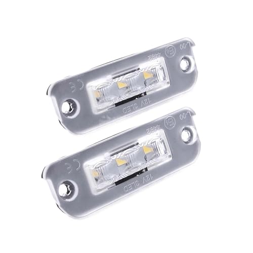 Luz matrícula LED blanca Benz R Clase W251 con alta luminosidad trasera auto