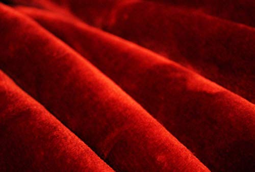 Solaron King Solid Burgundy Korean Mink Blanket #TOP4