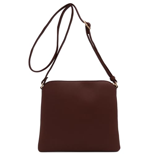 Image of Lightweight Medium Crossbody Bag with Tassel