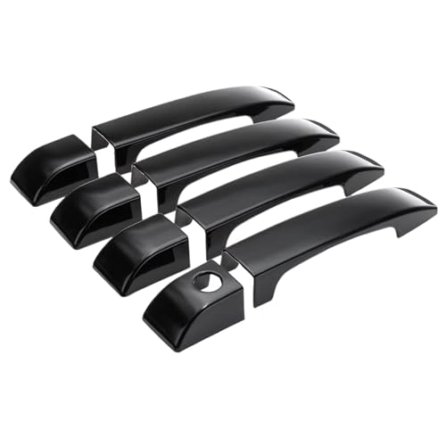 Couvre-poignées de porte noir brillant pour Range Rover Vogue L322 (2002-2012)