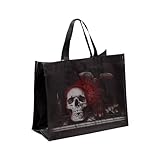 Design original : gothique Puckator Sac Shopper réutilisable pour les dépenses - Gothique