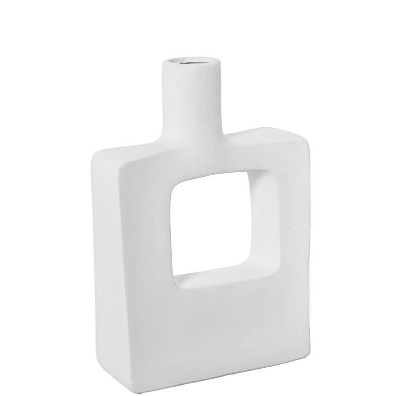 Vase blanc céramique DRW pour sublimer un meuble trop vide